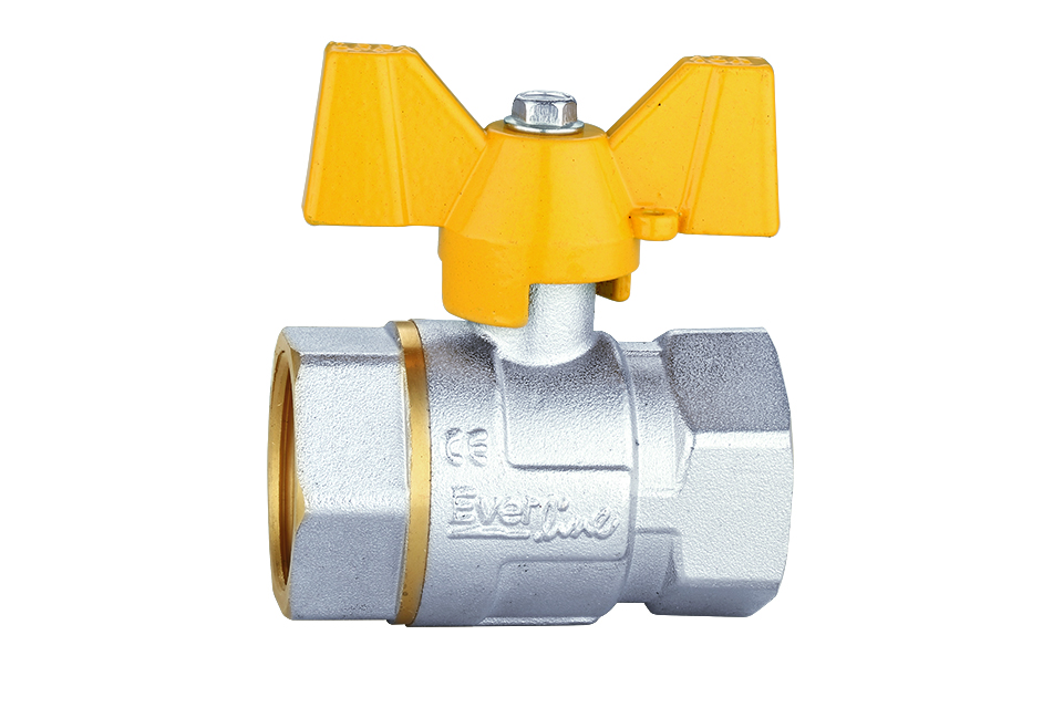 Butterfly type ECO ball valve for gas 1