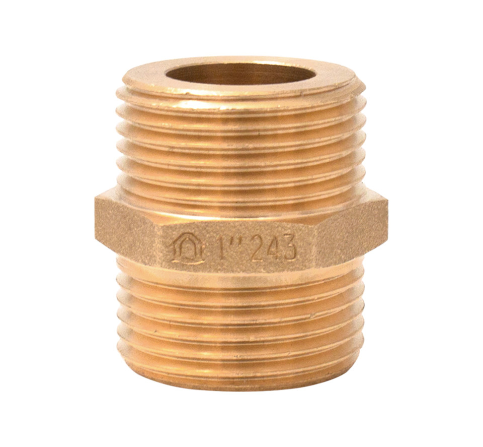 Mosadzná vsuvka s plochým sedlom 1