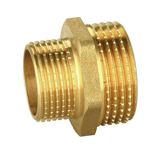 Mosadzná vsuvka redukovaná 3/4