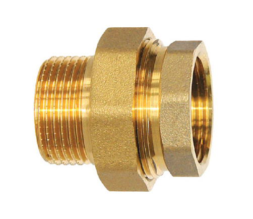 Mosadzné kúrenárske šróbenie priame 1