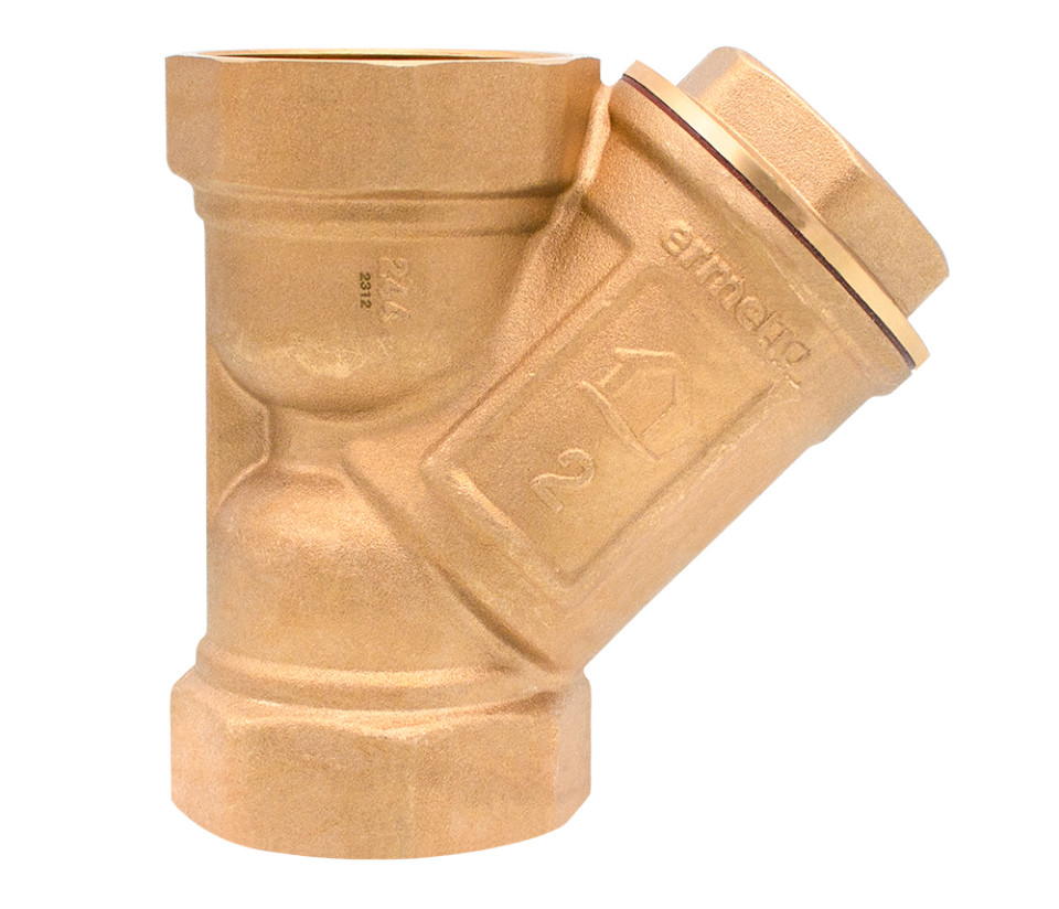Mosadzný Y filter 2