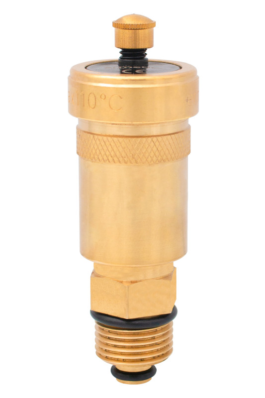 Automatické odvzdušňovacie otvory s uzatváracím ventilom 1/2