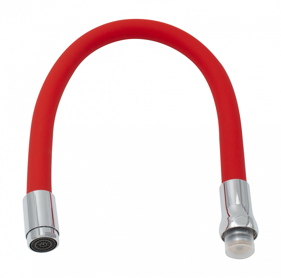 Flexibilné rameno pre kuchynskú batériu ČERVENÉ