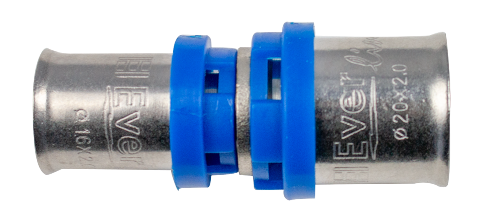 Chrómované mosadzné spojka redukovaná TH 20X16