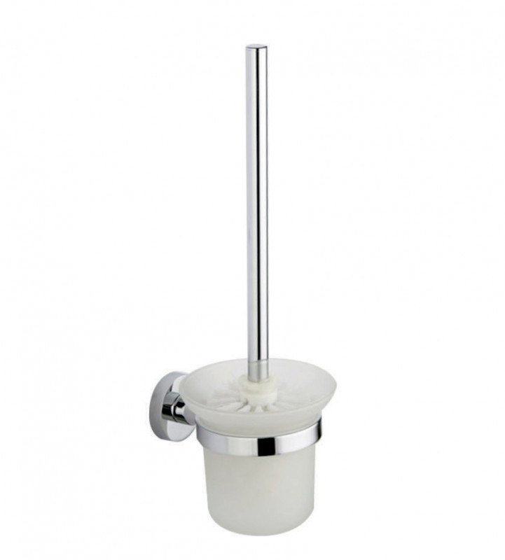 Nástenná WC kefa sklenená