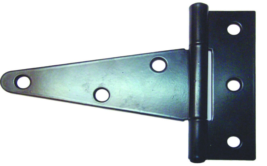 Zosilnený T-pánt čierny 250/10