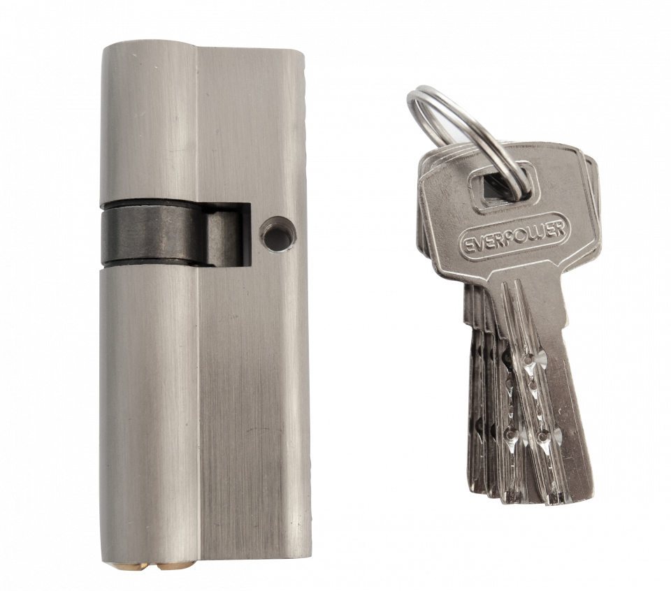 Asymetrická cylindrická vložka so 4 kľúčmi 90/35 mm ф16,5