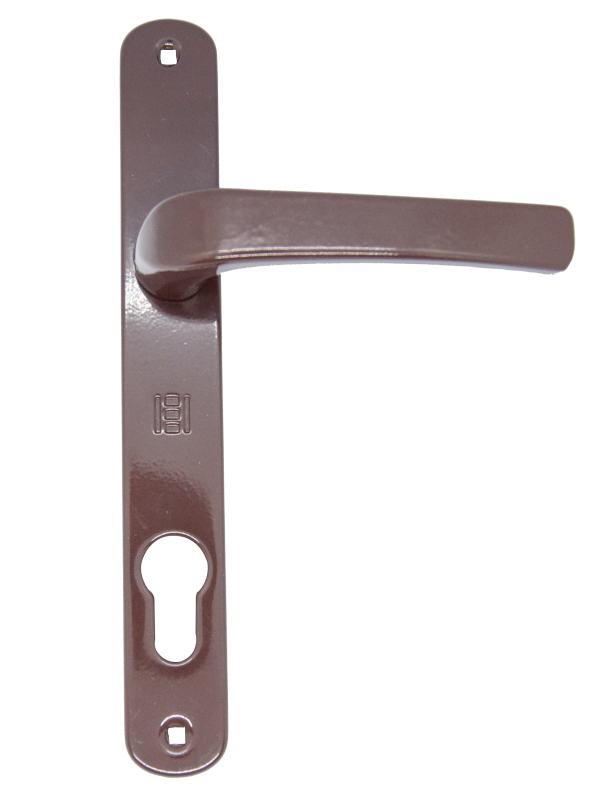 Kľučka na PVC dvere HNEDÁ