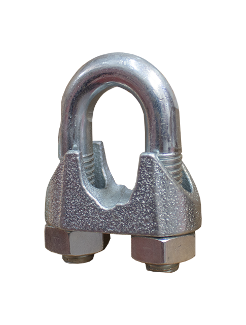 Lanová svorka s maticou 6 mm